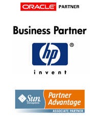 Oracle Partner. HP Business Partner. Sun Associate Partner. Works with Windows Vista.