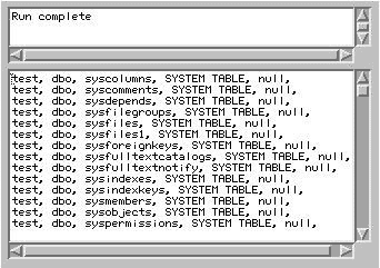 Pseudo-query result