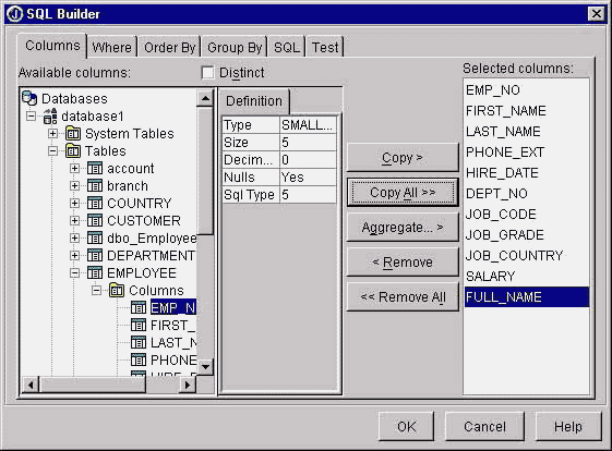 SQL Builder