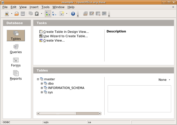 Accessing ODBC Databases from Apache OpenOffice, LibreOffice and OpenOffice .org