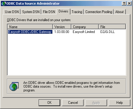 EASYSOFT ODBC DRIVER FOR PC EASYSOFT ODBC DESCARGAR CONTROLADOR